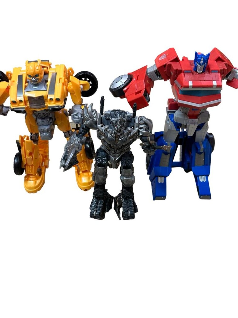 Transformers Movie Optimus Prime Bumblebee Megatron Lot Used